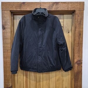 Vintage Columbia's Mens Black Jacket Size Large Fleece Lined Gorpcore Size Large
